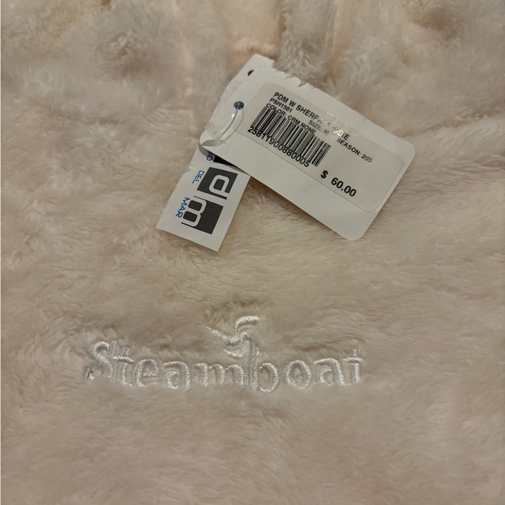 Women's Cream Steamboat Sherpa Hoodie